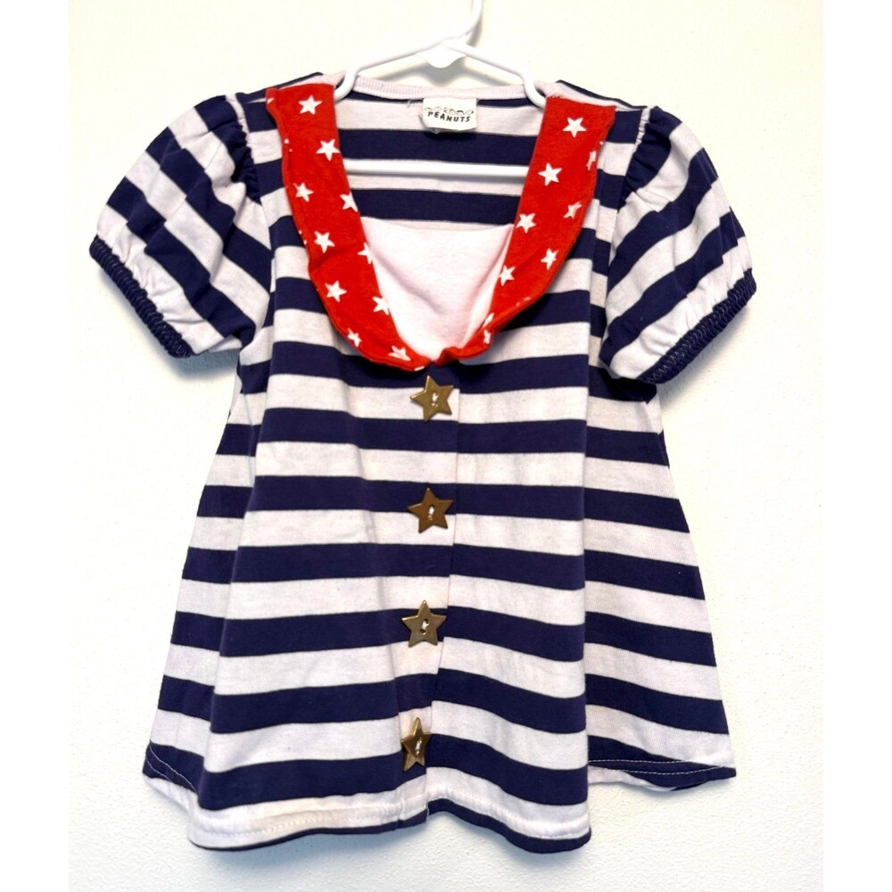 Peanuts Americana Vintage Kids Top